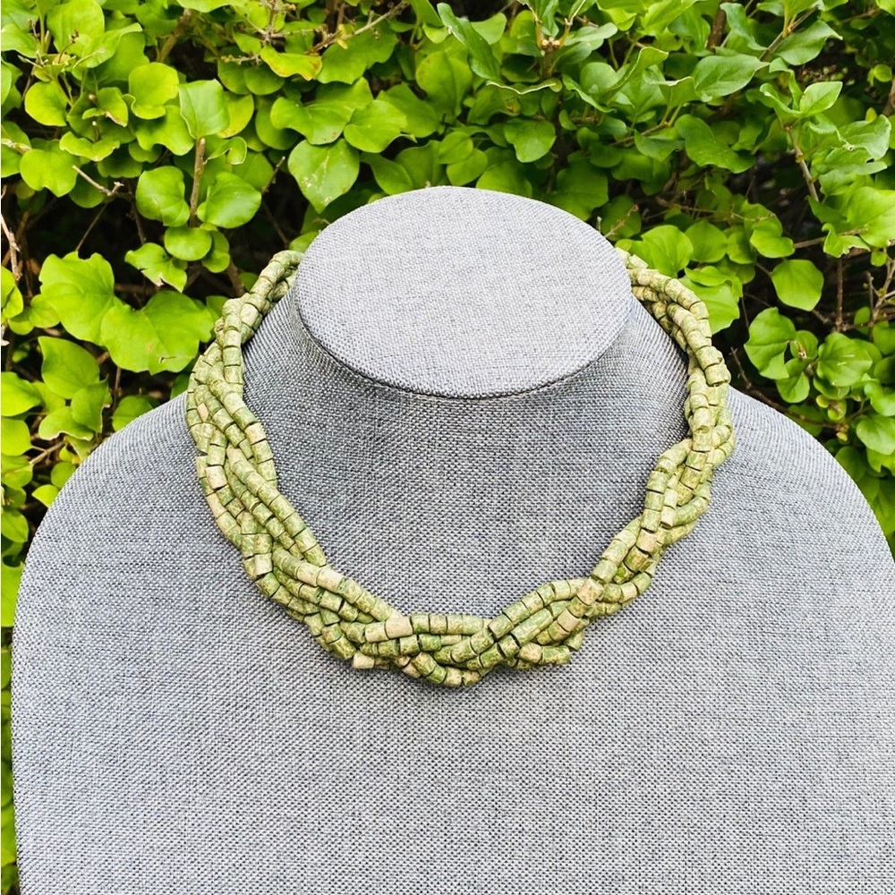 Handmade Boho Stone Colombian Necklace